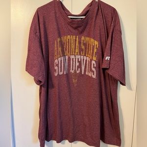 Russell Men’s Maroon Arizona State Sun Devils T-Shirt